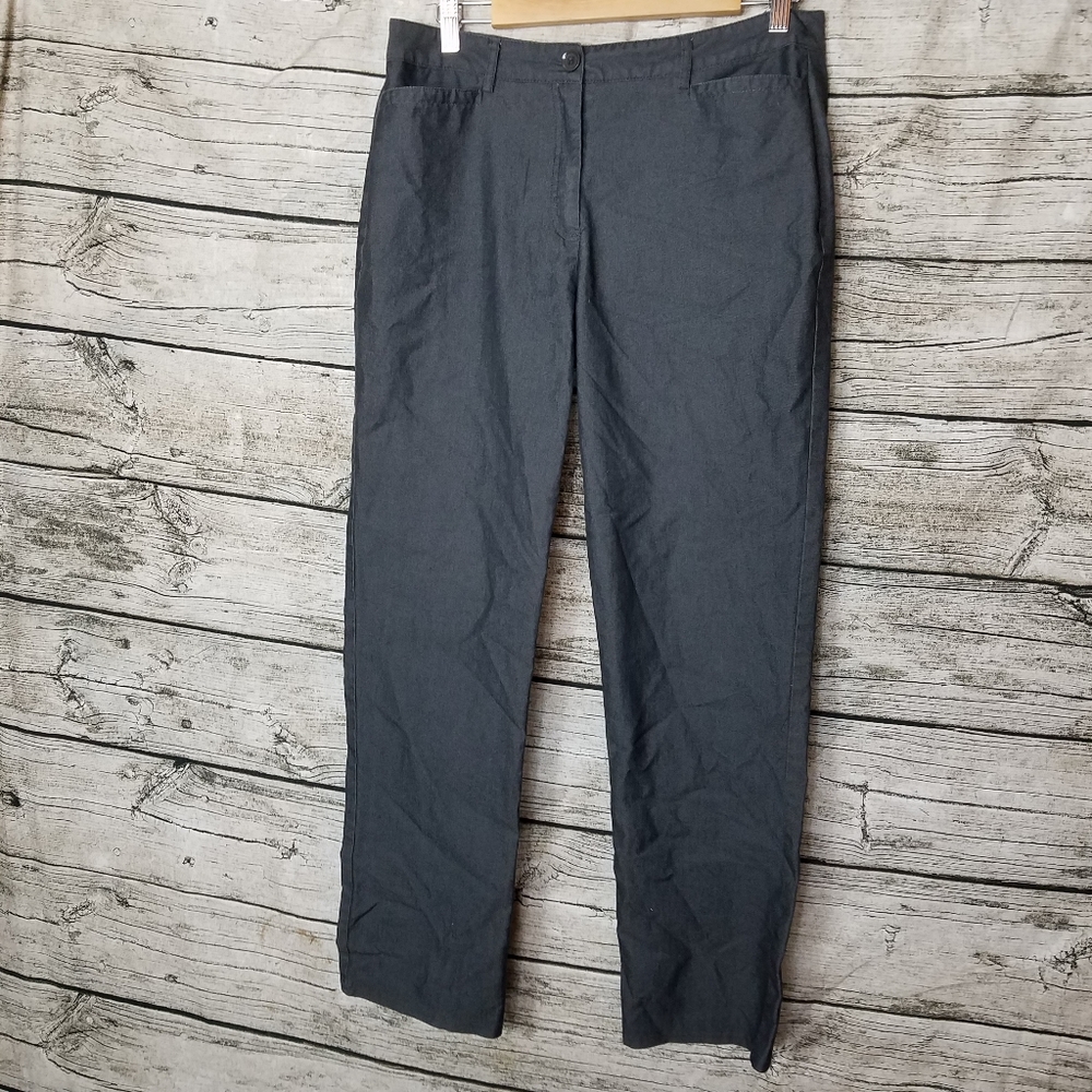 First Option Gray Dress pants.Waist approx: 16 inches Inseam approx: 28 inche
